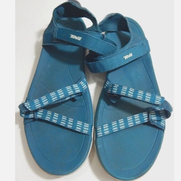 Teva Verra Blue Sandals - Picture 1 of 4